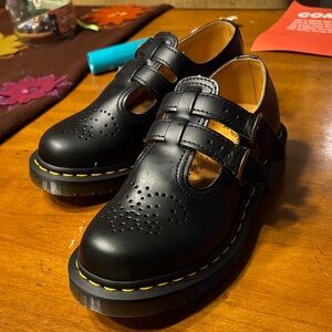 Dr. Martens Black Leather Mary Jane’s